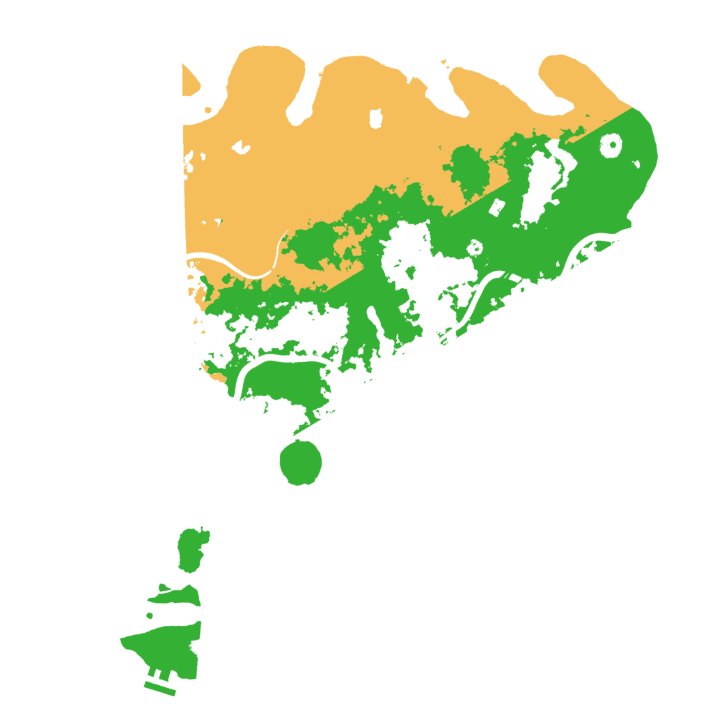 Biome Rust Map: Procedural Map, Size: 4500, Seed: 962504411