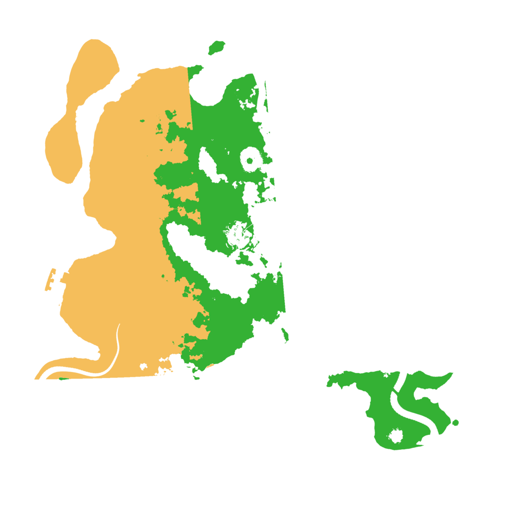 Biome Rust Map: Procedural Map, Size: 3300, Seed: 273662588