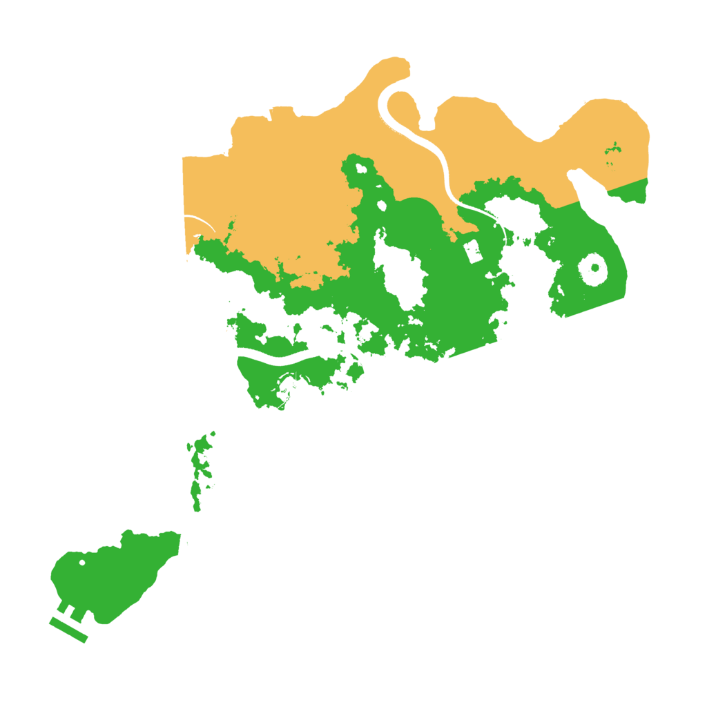 Biome Rust Map: Procedural Map, Size: 3500, Seed: 1631852641