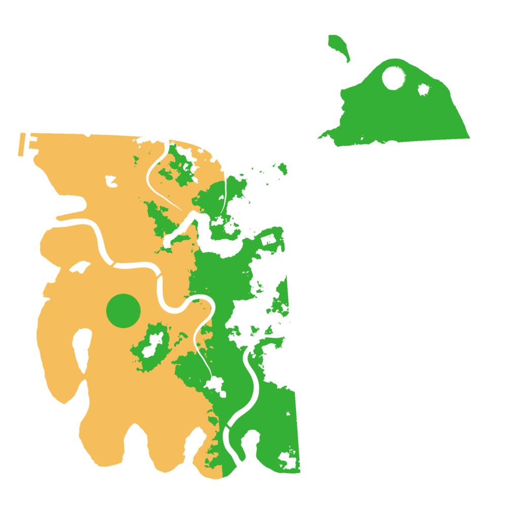 Biome Rust Map: Procedural Map, Size: 4000, Seed: 2363737