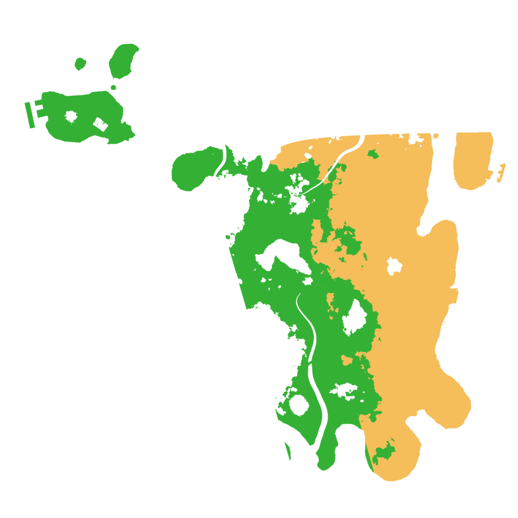 Biome Rust Map: Procedural Map, Size: 4000, Seed: 898861552