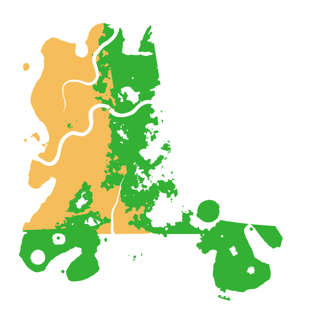 Biome Rust Map: Procedural Map, Size: 3750, Seed: 154877061