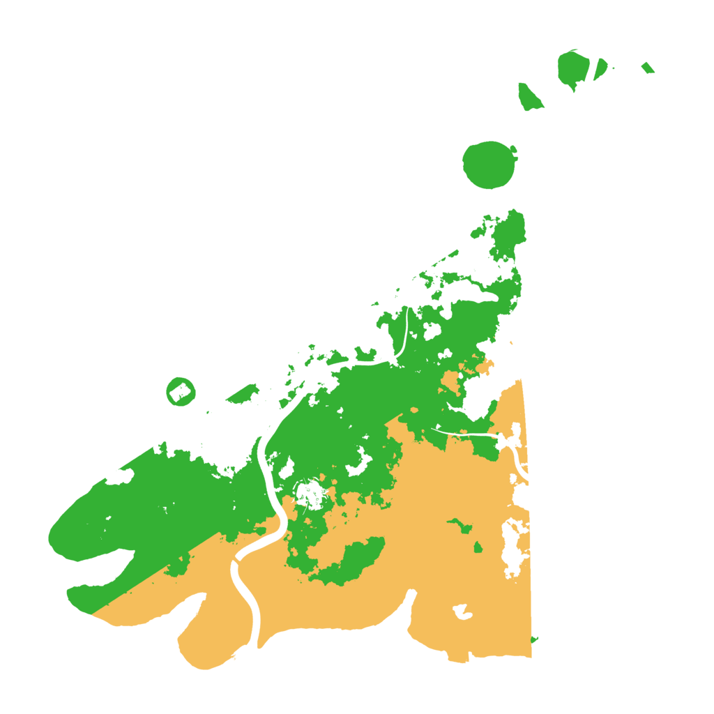 Biome Rust Map: Procedural Map, Size: 4000, Seed: 1294603522