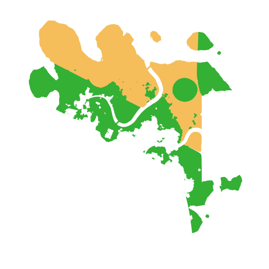 Biome Rust Map: Procedural Map, Size: 3000, Seed: 930944
