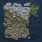 Thumbnail Rust Map: Procedural Map, Size: 4250, Seed: 193647101, 15 Monuments