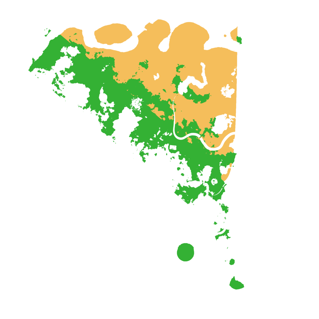 Biome Rust Map: Procedural Map, Size: 5000, Seed: 141672045