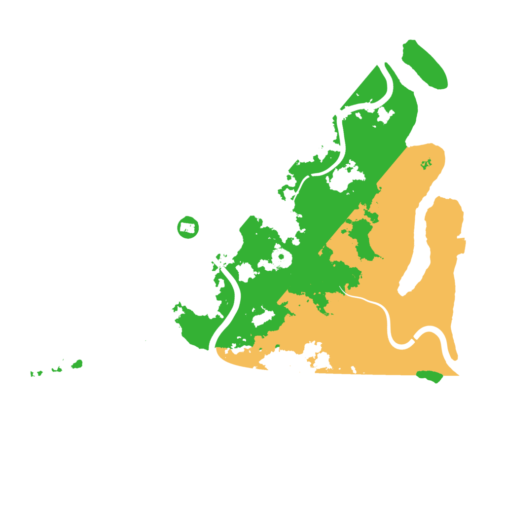 Biome Rust Map: Procedural Map, Size: 3750, Seed: 600426
