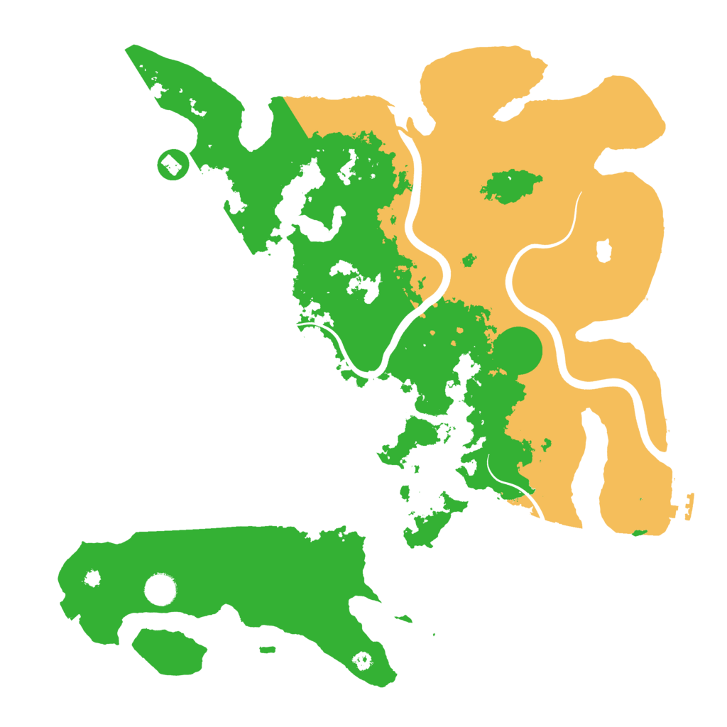 Biome Rust Map: Procedural Map, Size: 4000, Seed: 806