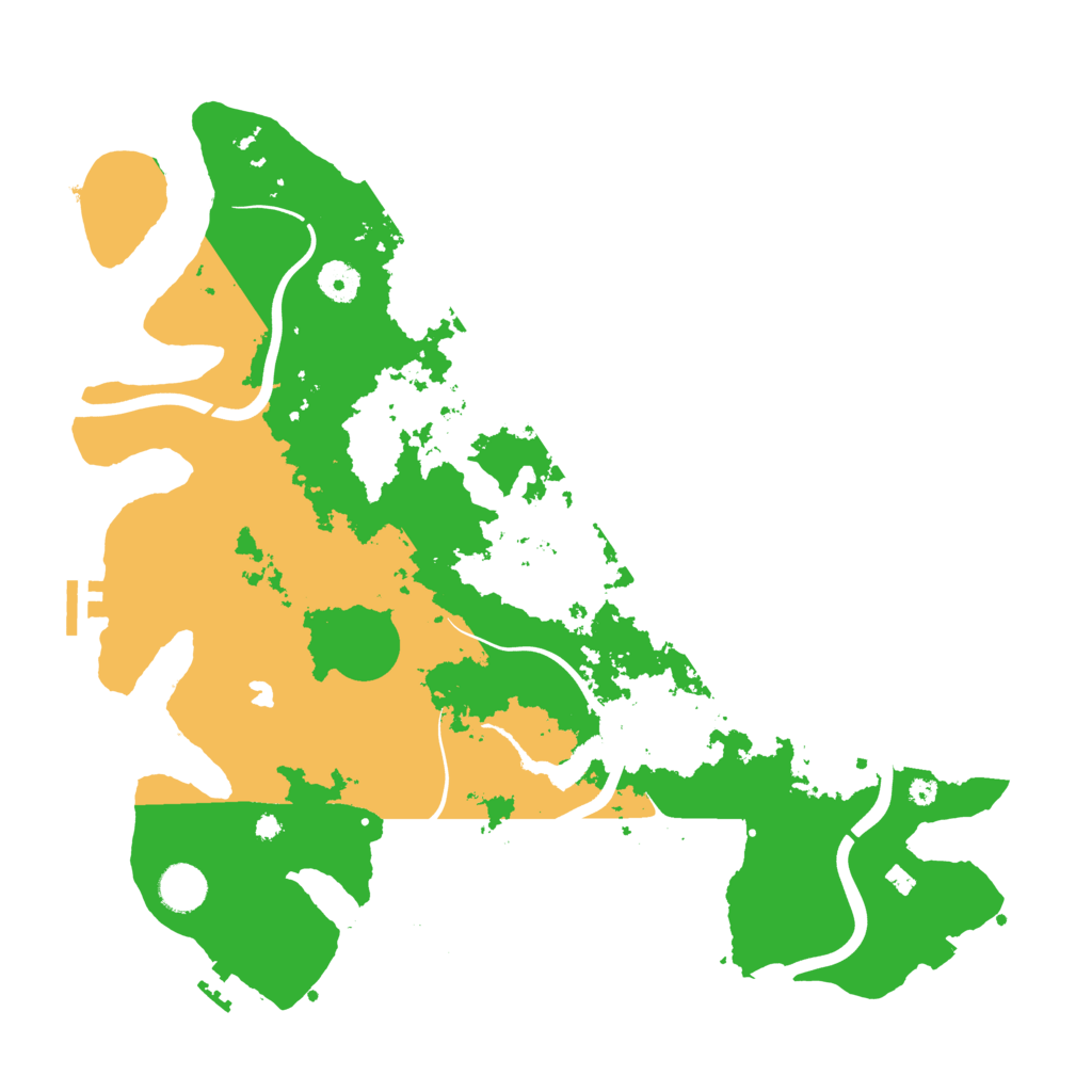 Biome Rust Map: Procedural Map, Size: 4000, Seed: 63940619