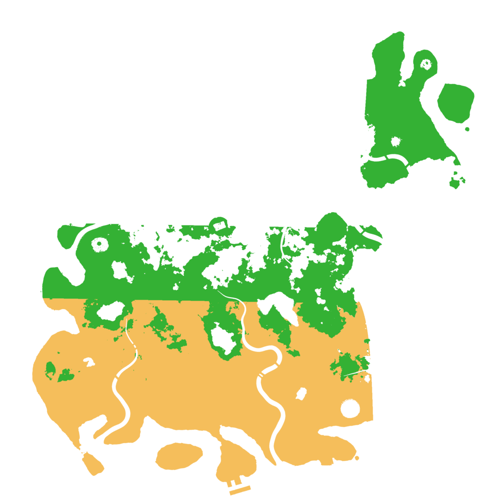 Biome Rust Map: Procedural Map, Size: 4750, Seed: 233743936