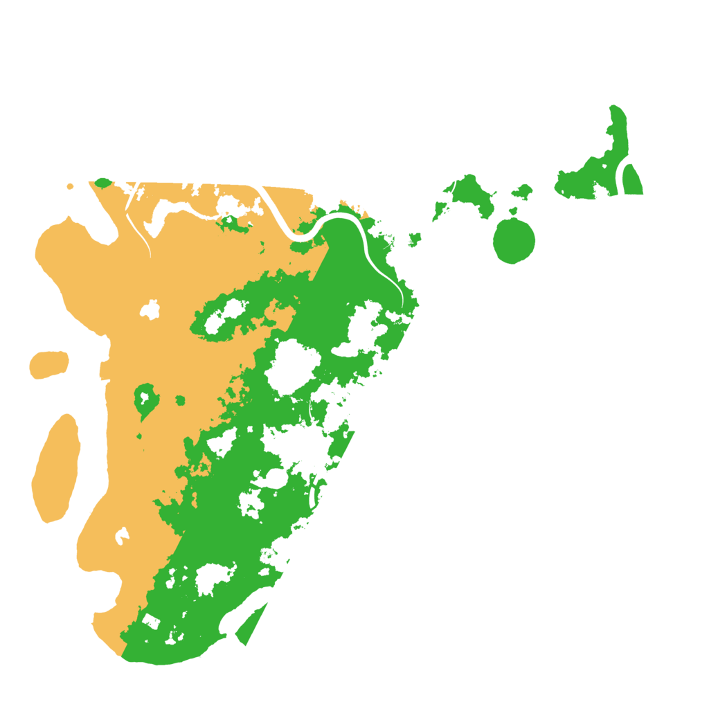 Biome Rust Map: Procedural Map, Size: 4500, Seed: 900713387