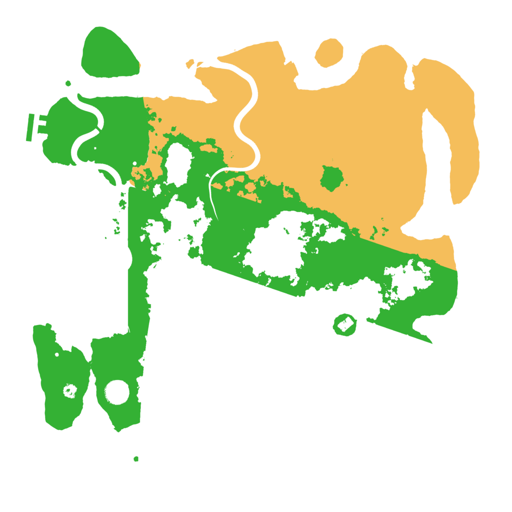 Biome Rust Map: Procedural Map, Size: 3750, Seed: 1859588149