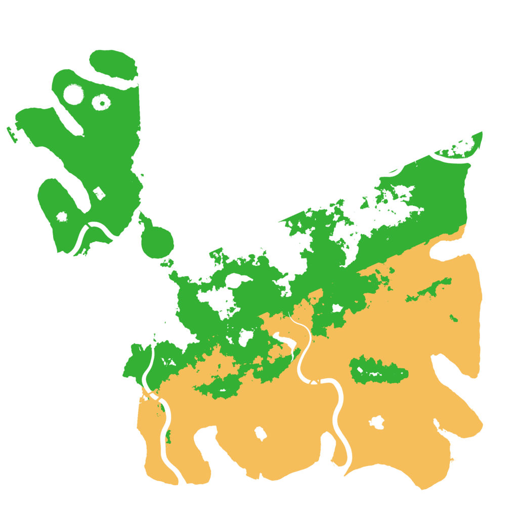Biome Rust Map: Procedural Map, Size: 4500, Seed: 1946242034