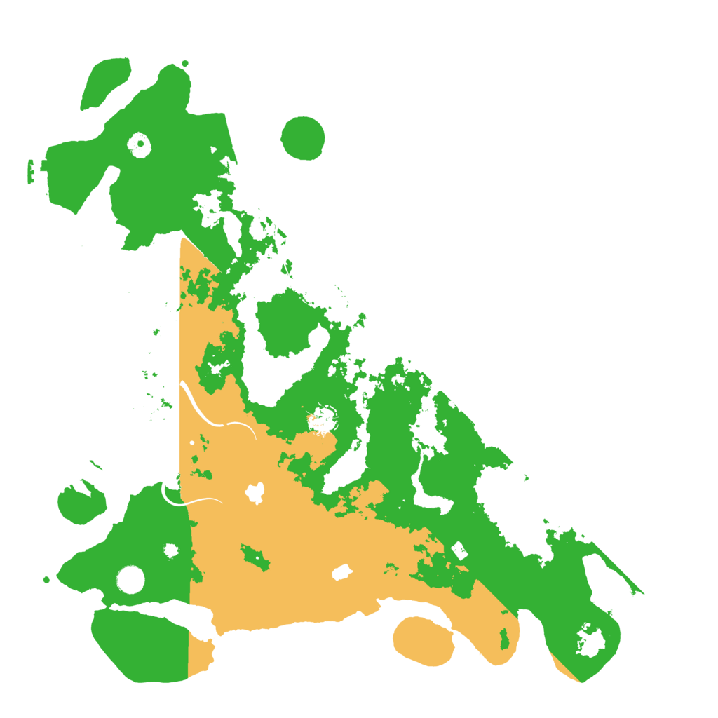 Biome Rust Map: Procedural Map, Size: 4500, Seed: 1063570040