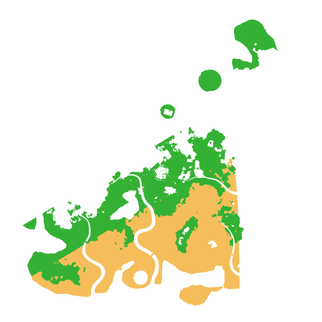 Biome Rust Map: Procedural Map, Size: 4000, Seed: 14531