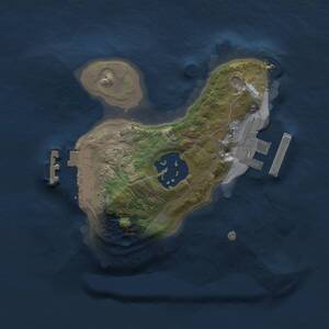 Thumbnail Rust Map: Procedural Map, Size: 1500, Seed: 1236900019, 4 Monuments