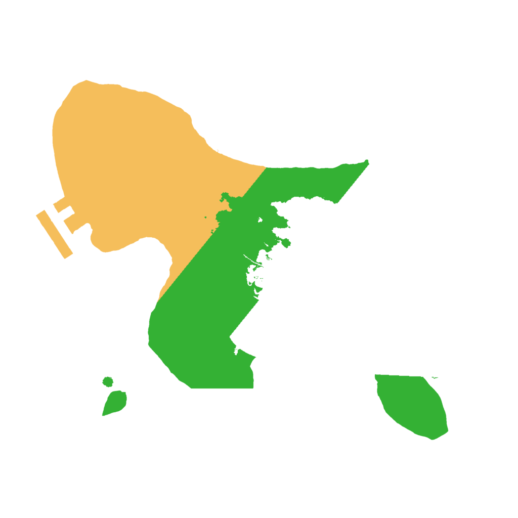 Biome Rust Map: Procedural Map, Size: 2000, Seed: 1959789043