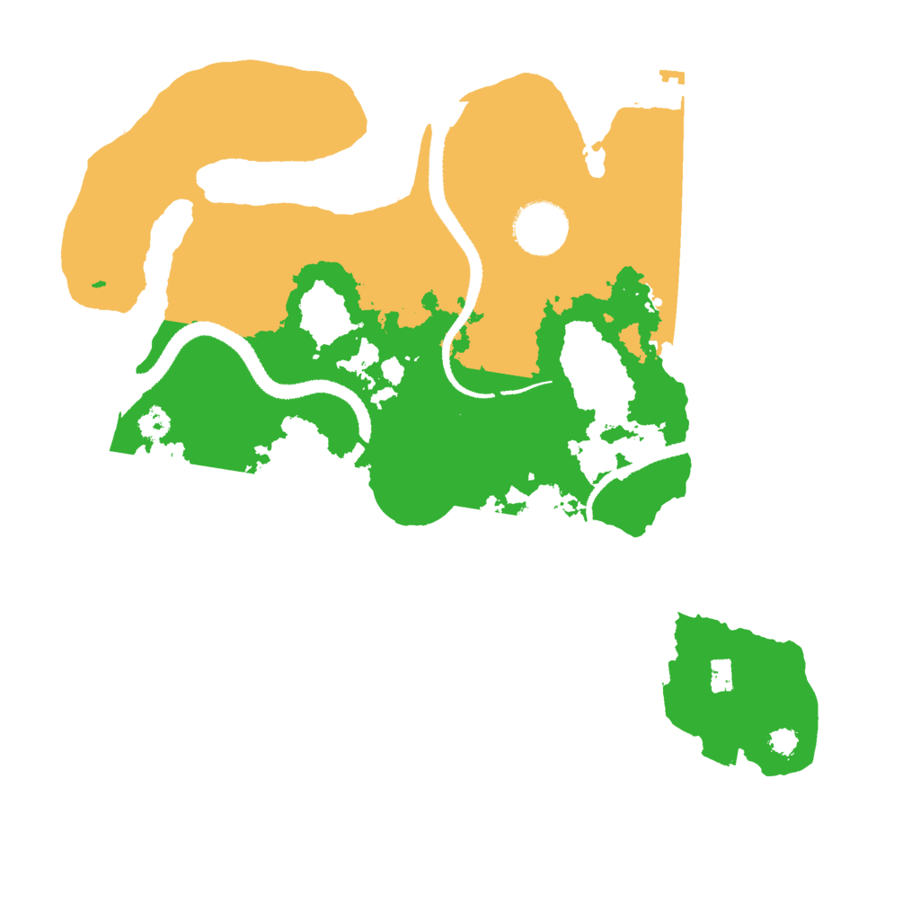 Biome Rust Map: Procedural Map, Size: 3000, Seed: 1005561924