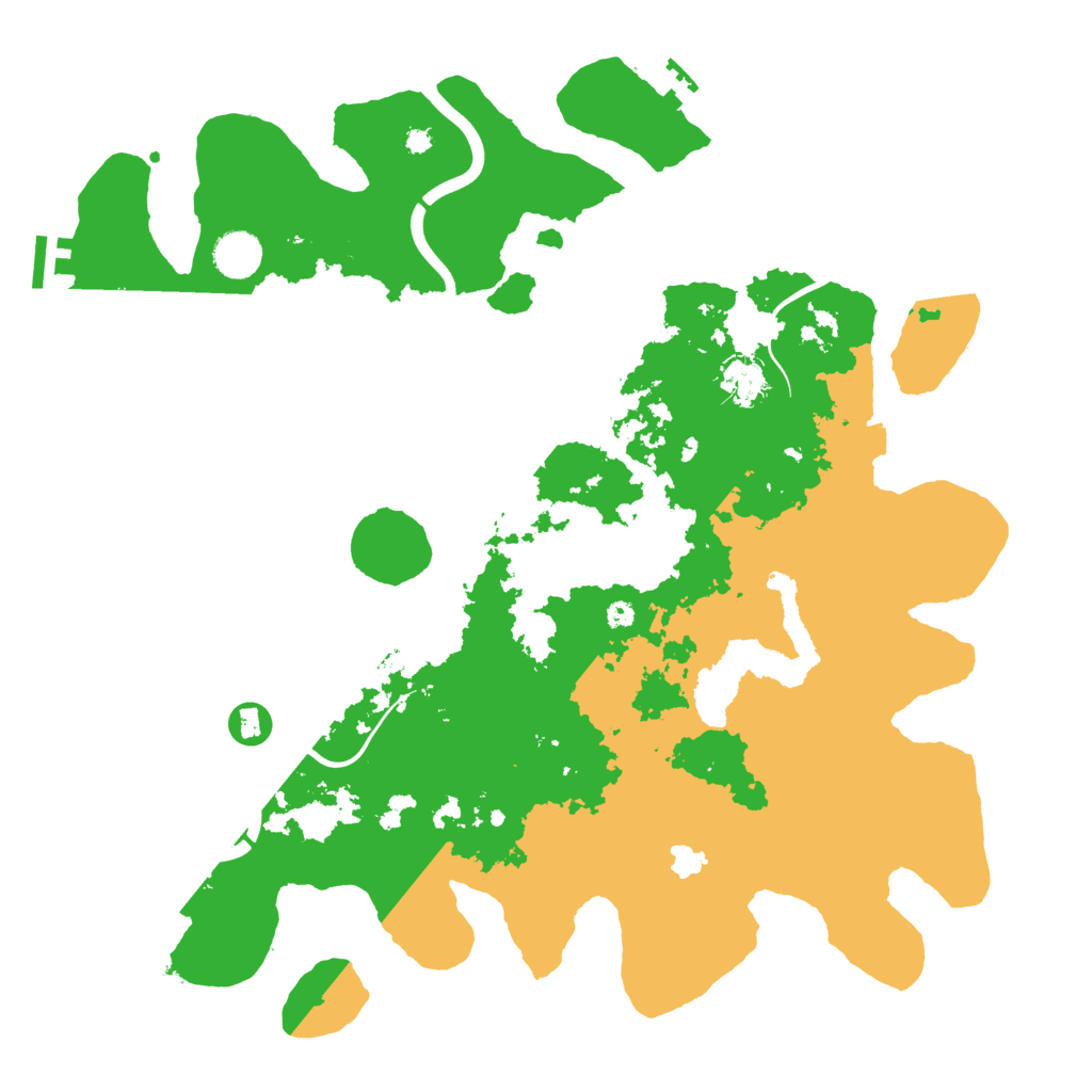 Biome Rust Map: Procedural Map, Size: 4000, Seed: 862663024