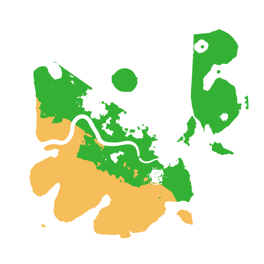 Biome Rust Map: Procedural Map, Size: 3000, Seed: 1632319059
