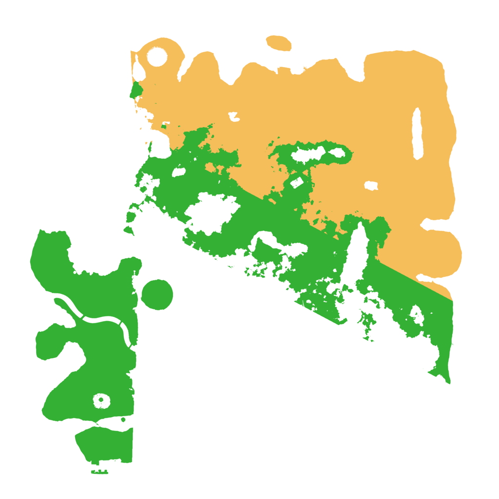 Biome Rust Map: Procedural Map, Size: 4500, Seed: 613429080