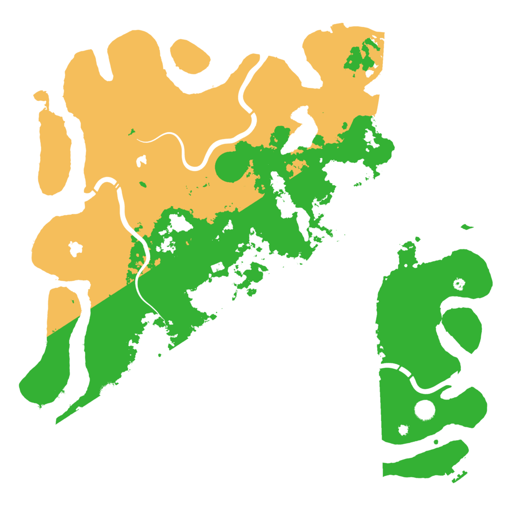 Biome Rust Map: Procedural Map, Size: 4510, Seed: 4058