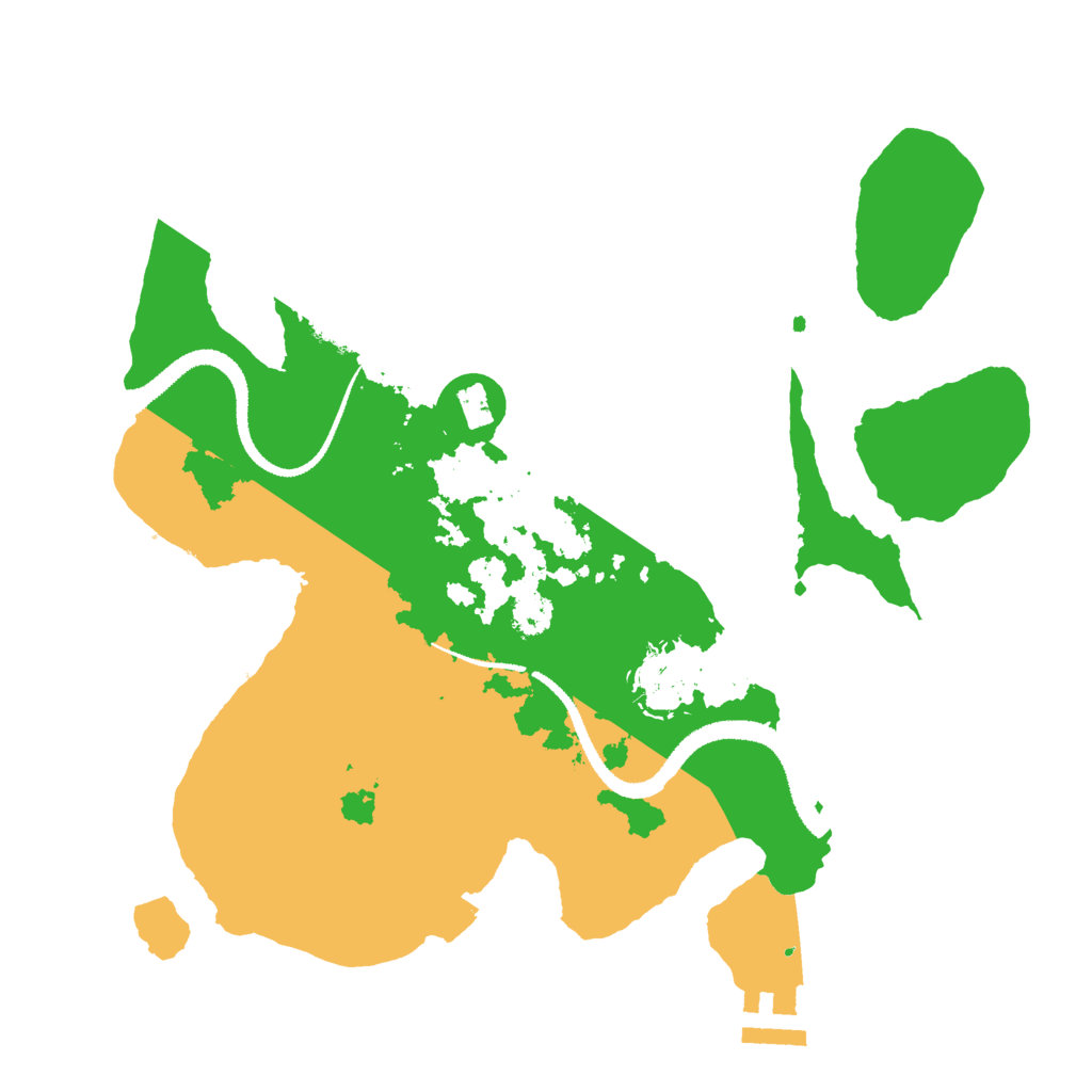 Biome Rust Map: Procedural Map, Size: 2800, Seed: 389835981