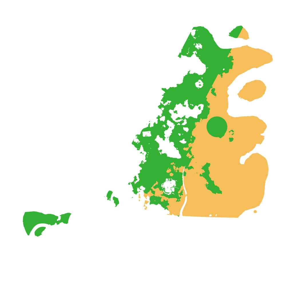 Biome Rust Map: Procedural Map, Size: 3750, Seed: 1224348858
