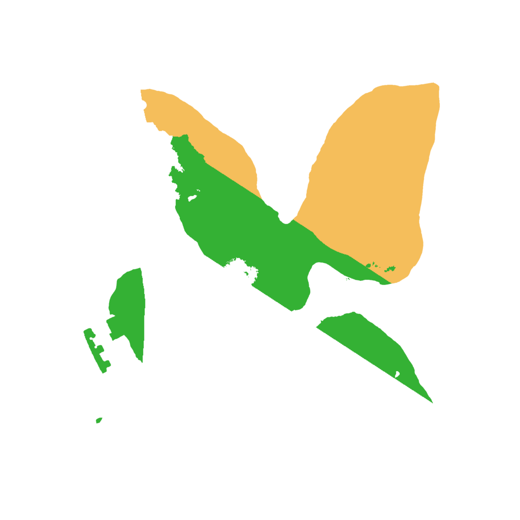 Biome Rust Map: Procedural Map, Size: 1700, Seed: 1010101