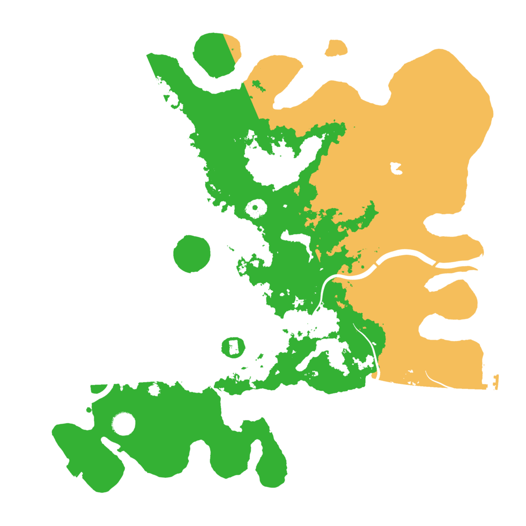 Biome Rust Map: Procedural Map, Size: 4000, Seed: 551463578