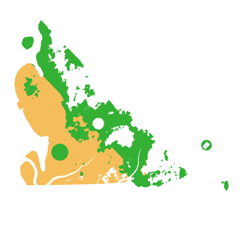 Biome Rust Map: Procedural Map, Size: 3900, Seed: 1852538908
