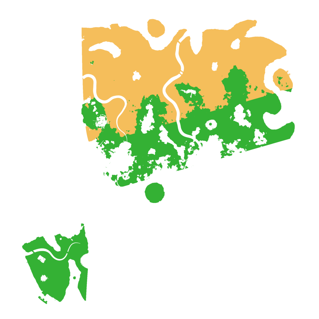 Biome Rust Map: Procedural Map, Size: 4500, Seed: 602265268