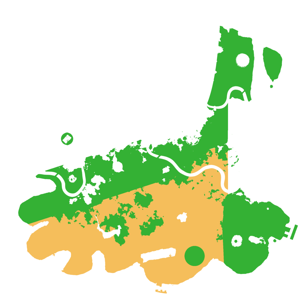 Biome Rust Map: Procedural Map, Size: 4000, Seed: 1020