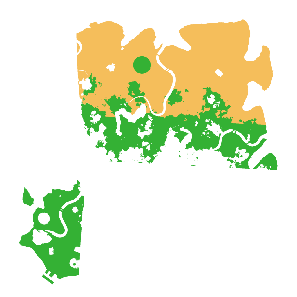 Biome Rust Map: Procedural Map, Size: 4500, Seed: 1086723999