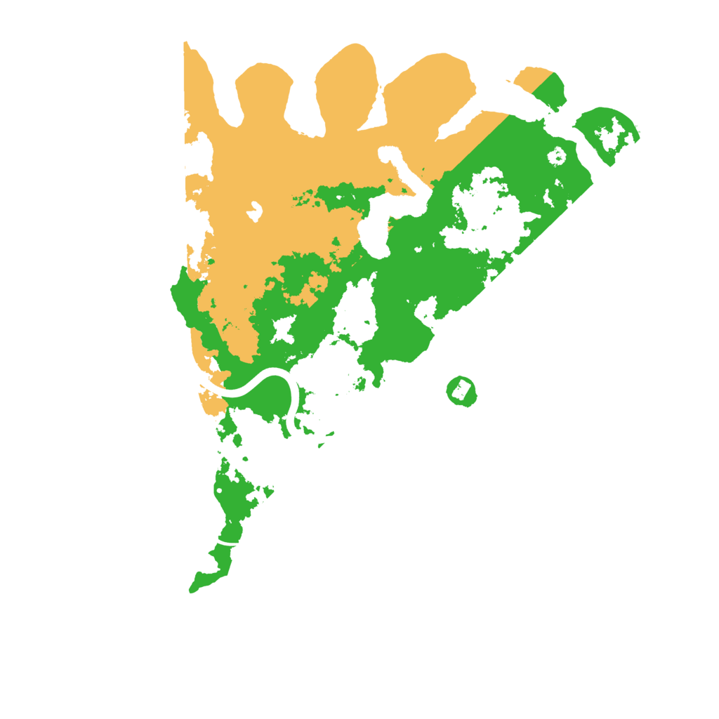Biome Rust Map: Procedural Map, Size: 4000, Seed: 157367