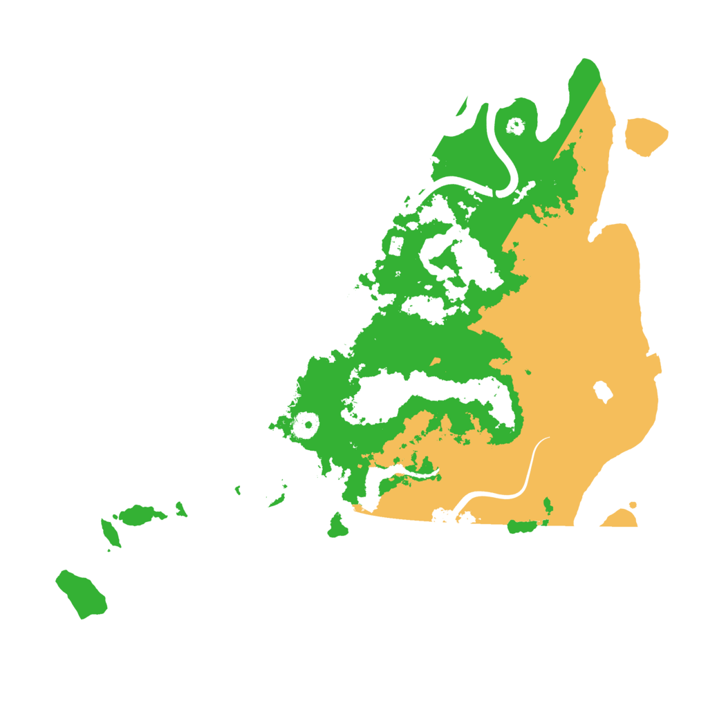 Biome Rust Map: Procedural Map, Size: 4000, Seed: 611795828