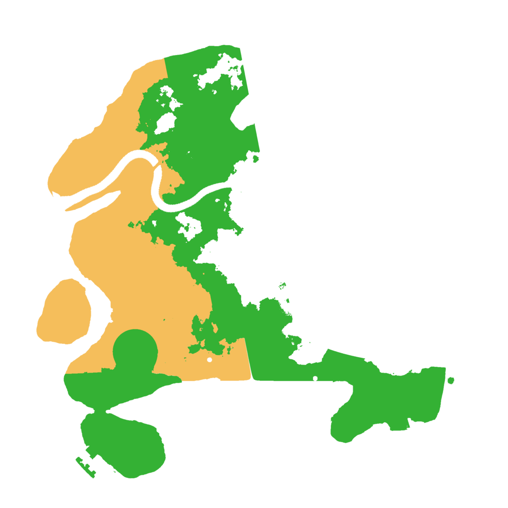 Biome Rust Map: Procedural Map, Size: 3000, Seed: 1367576830