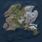 Thumbnail Rust Map: Procedural Map, Size: 3000, Seed: 1367576830, 11 Monuments