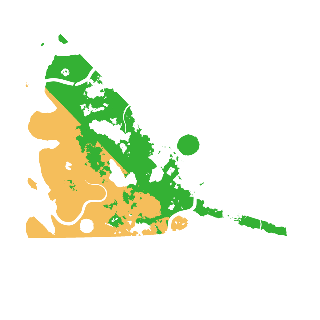 Biome Rust Map: Procedural Map, Size: 4150, Seed: 42069