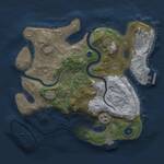 Thumbnail Rust Map: Procedural Map, Size: 3000, Seed: 817449075, 7 Monuments