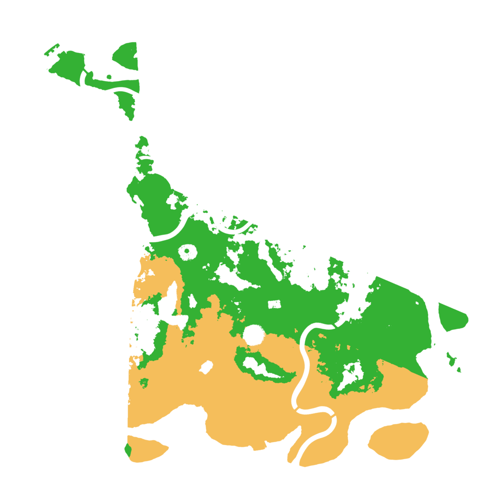 Biome Rust Map: Procedural Map, Size: 4250, Seed: 579420