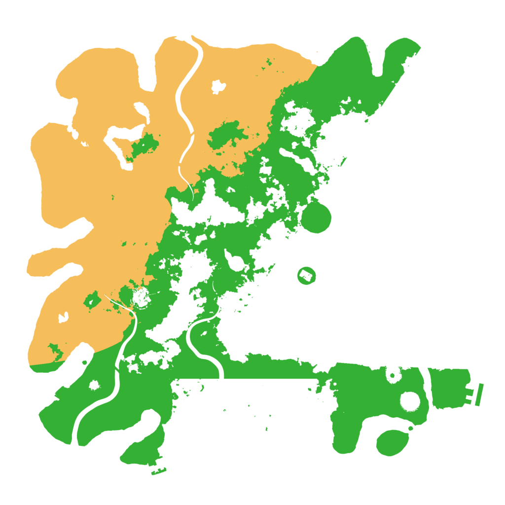 Biome Rust Map: Procedural Map, Size: 4500, Seed: 65087650