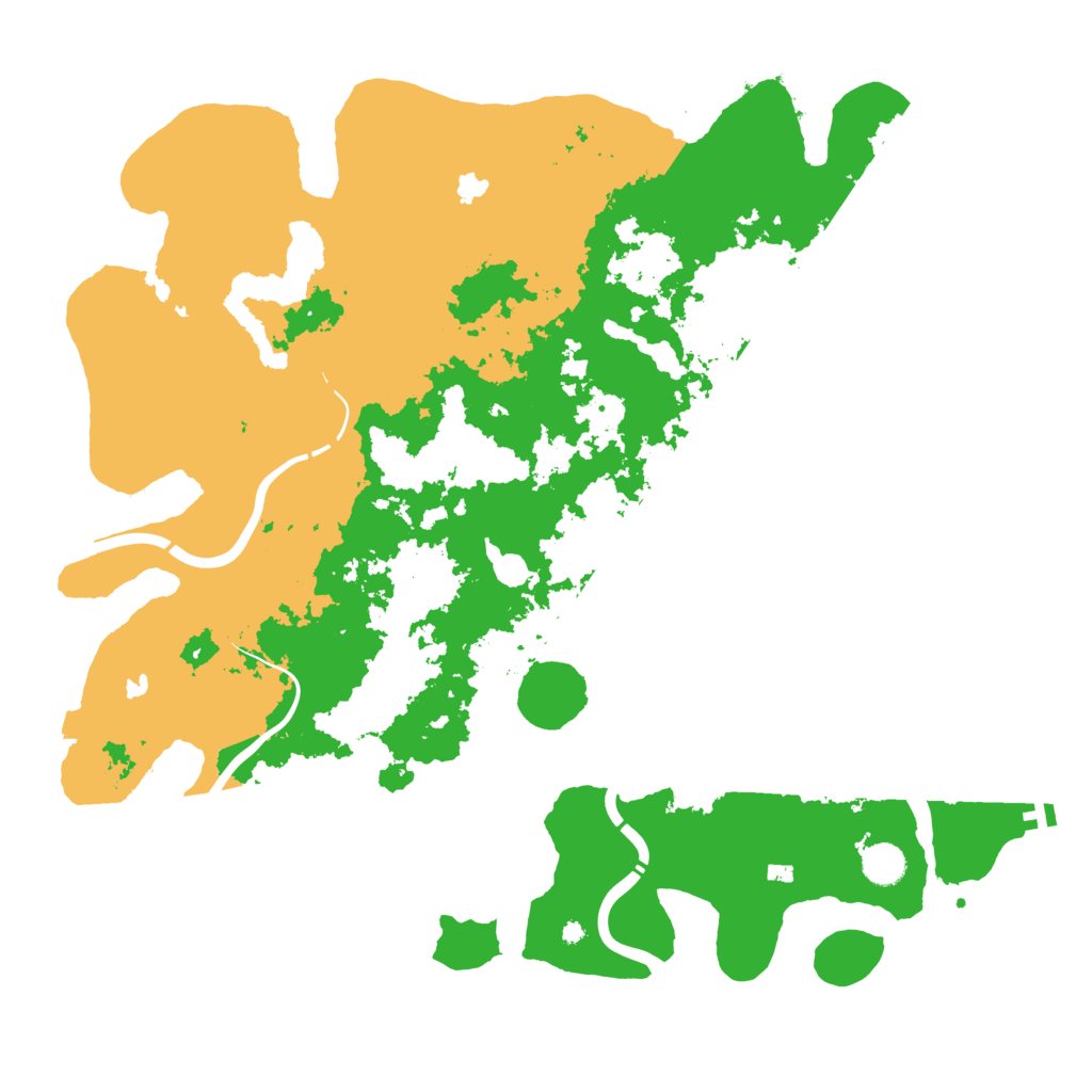 Biome Rust Map: Procedural Map, Size: 4500, Seed: 65087650