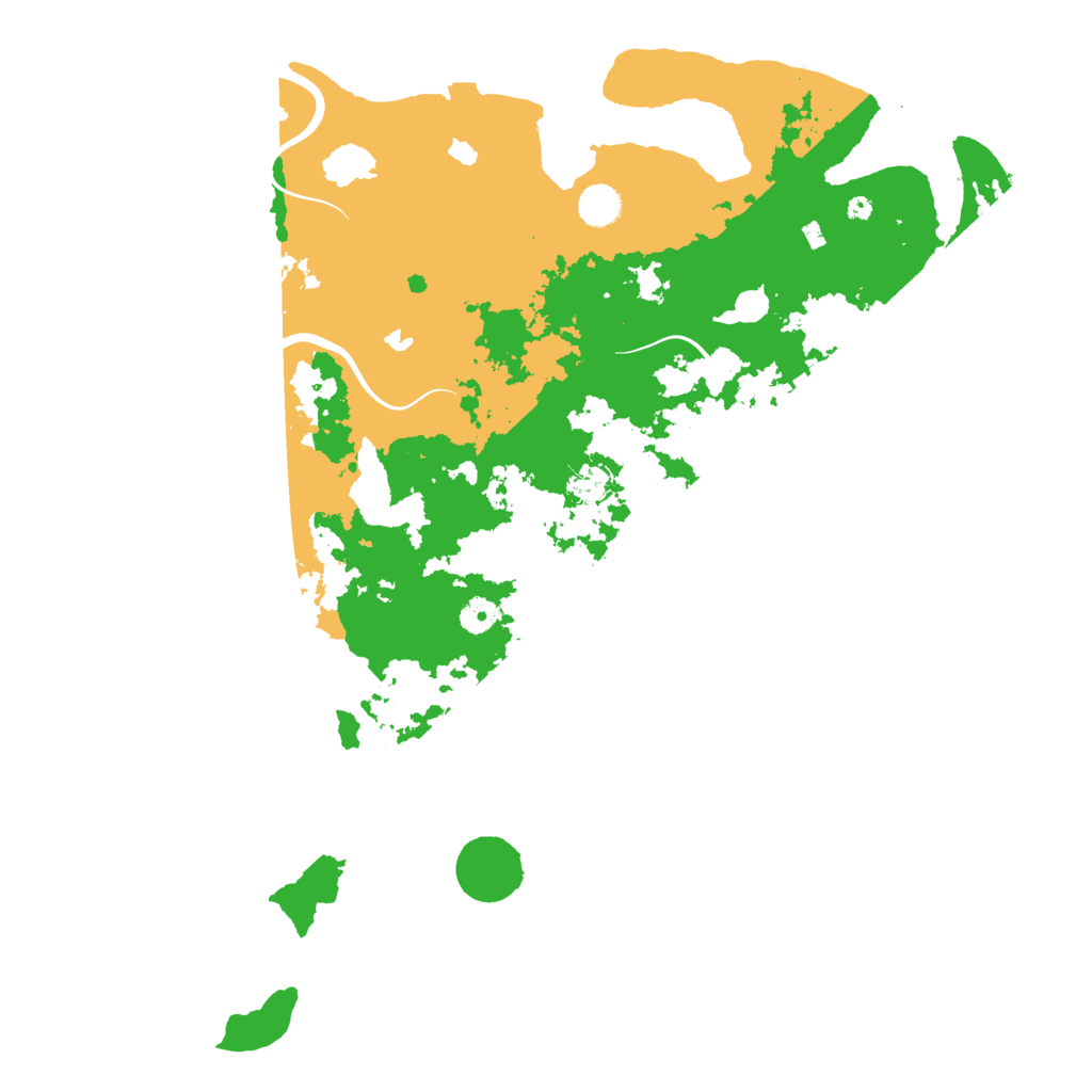 Biome Rust Map: Procedural Map, Size: 4500, Seed: 85227930