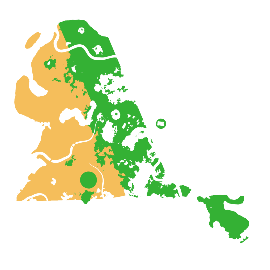 Biome Rust Map: Procedural Map, Size: 4250, Seed: 12287