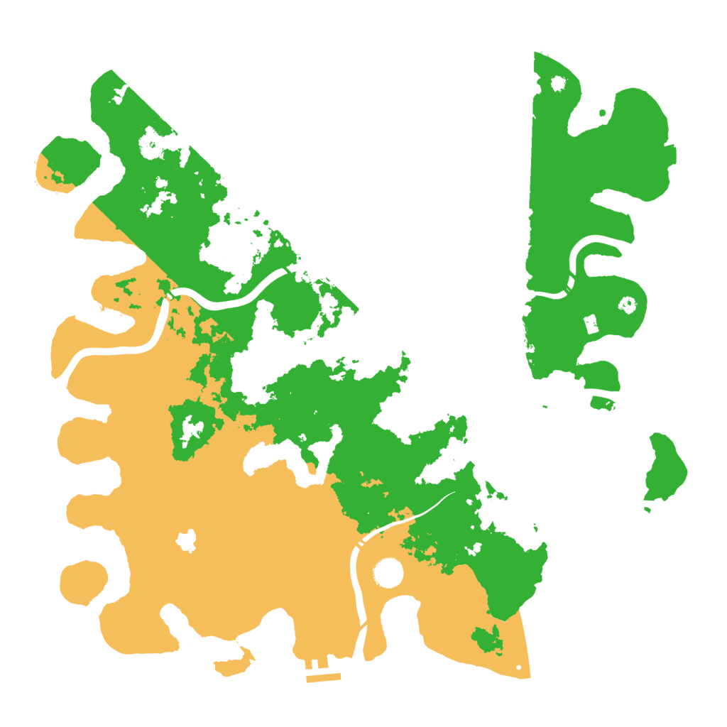 Biome Rust Map: Procedural Map, Size: 4250, Seed: 1653224940