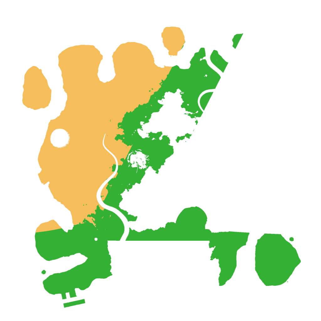 Biome Rust Map: Procedural Map, Size: 3000, Seed: 1529312828