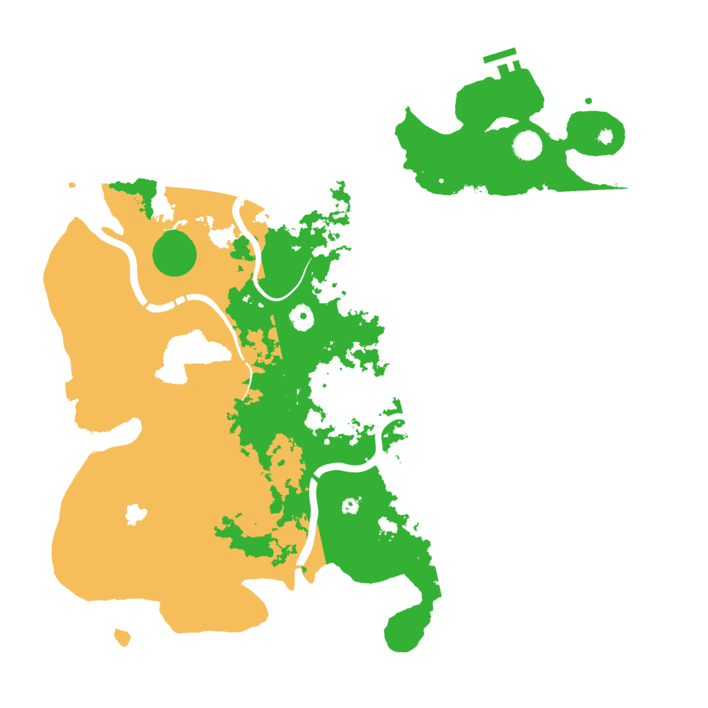 Biome Rust Map: Procedural Map, Size: 4250, Seed: 59078