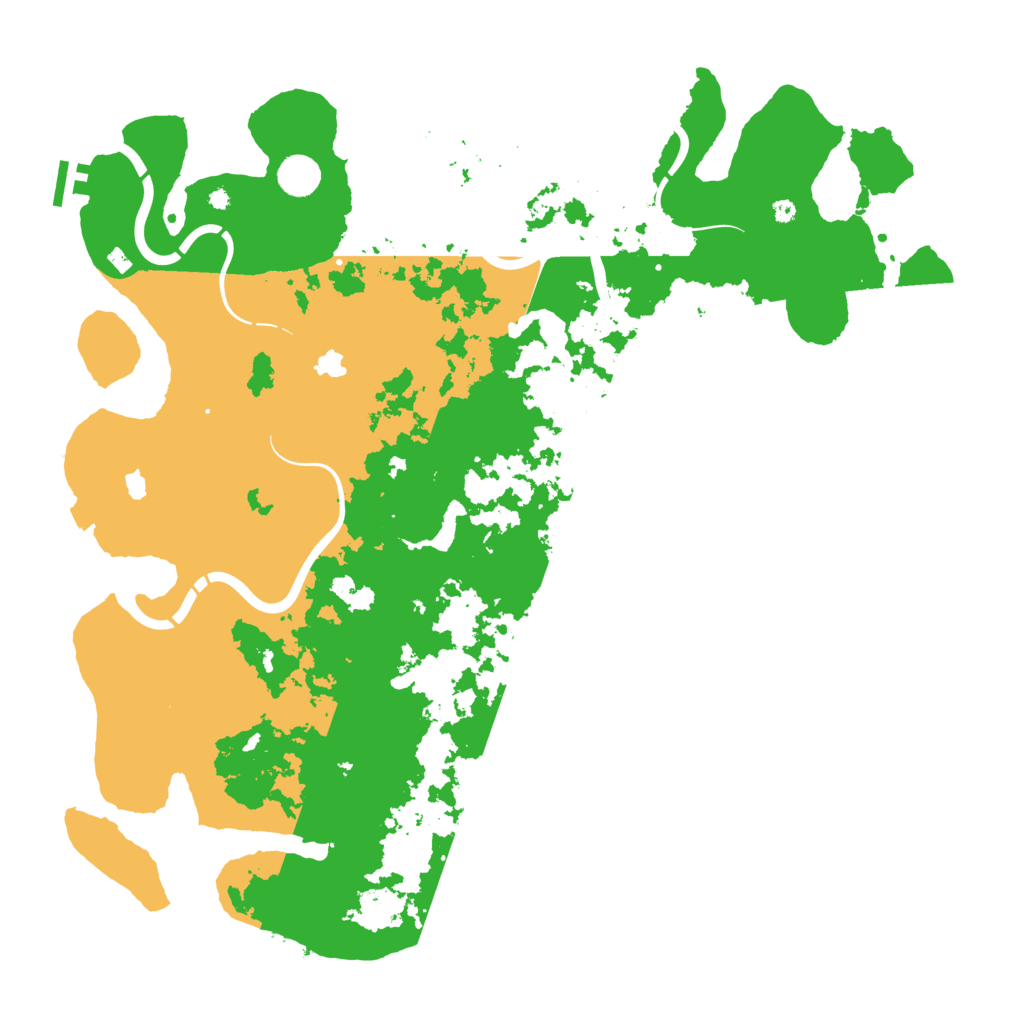 Biome Rust Map: Procedural Map, Size: 4500, Seed: 68384312