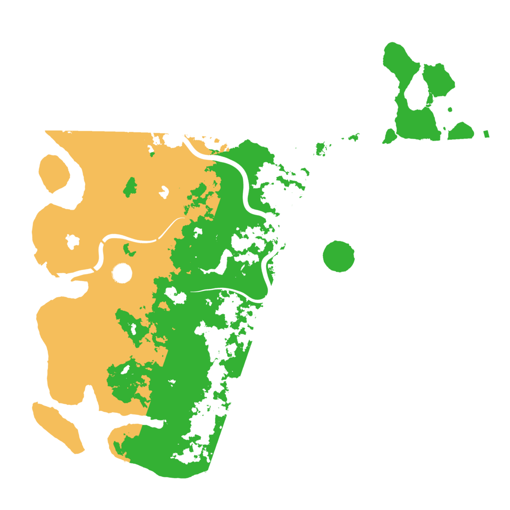 Biome Rust Map: Procedural Map, Size: 4500, Seed: 68384312